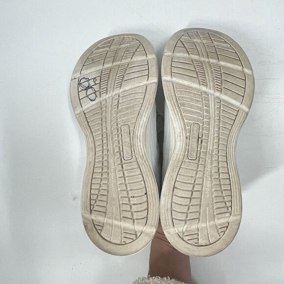 New Balance 557 White Leather Walking Sneakers Sz 9 .5 - Picture 6 of 7